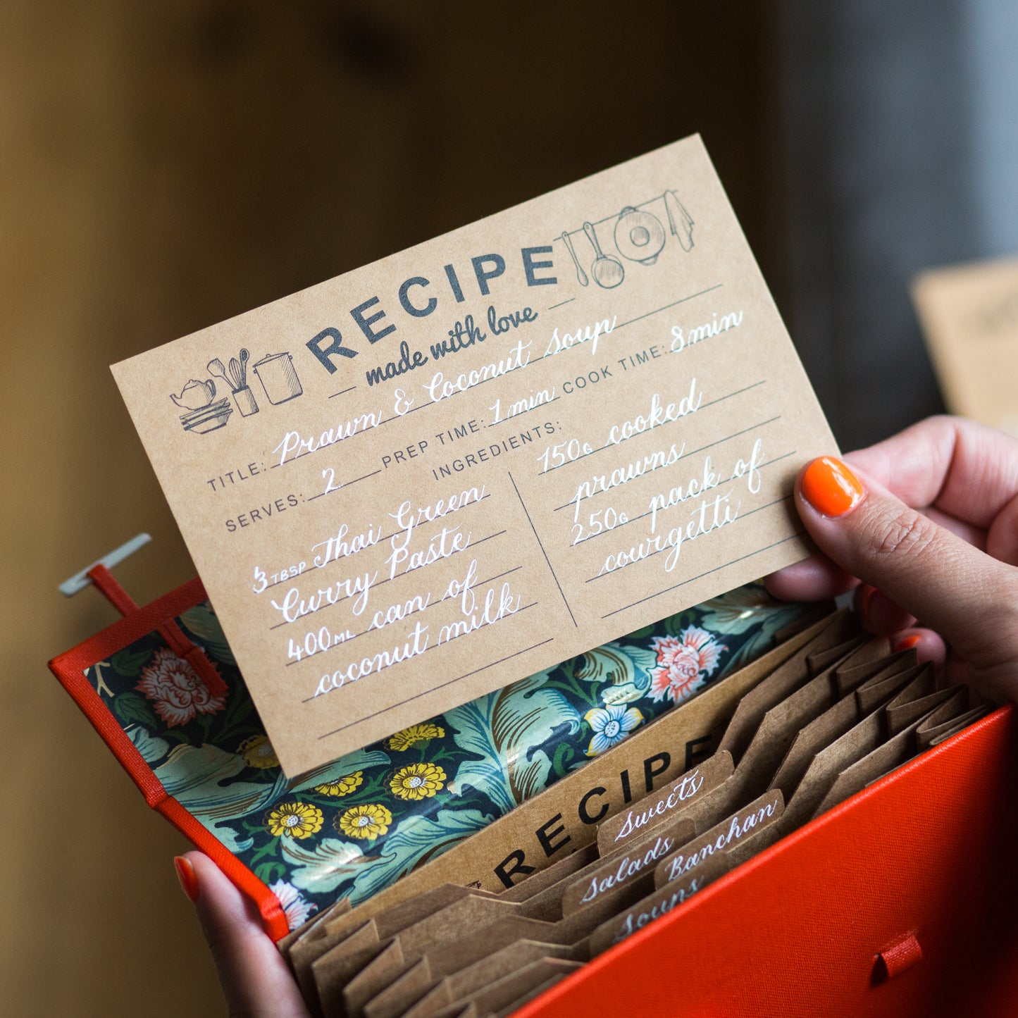 Hanji Workshop: Recipe Box