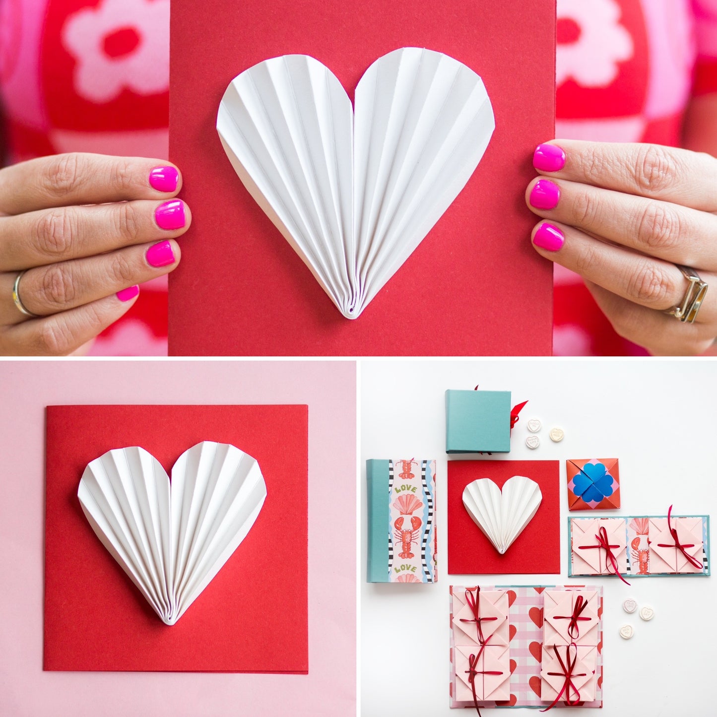 Origami Heart Card Tutorial