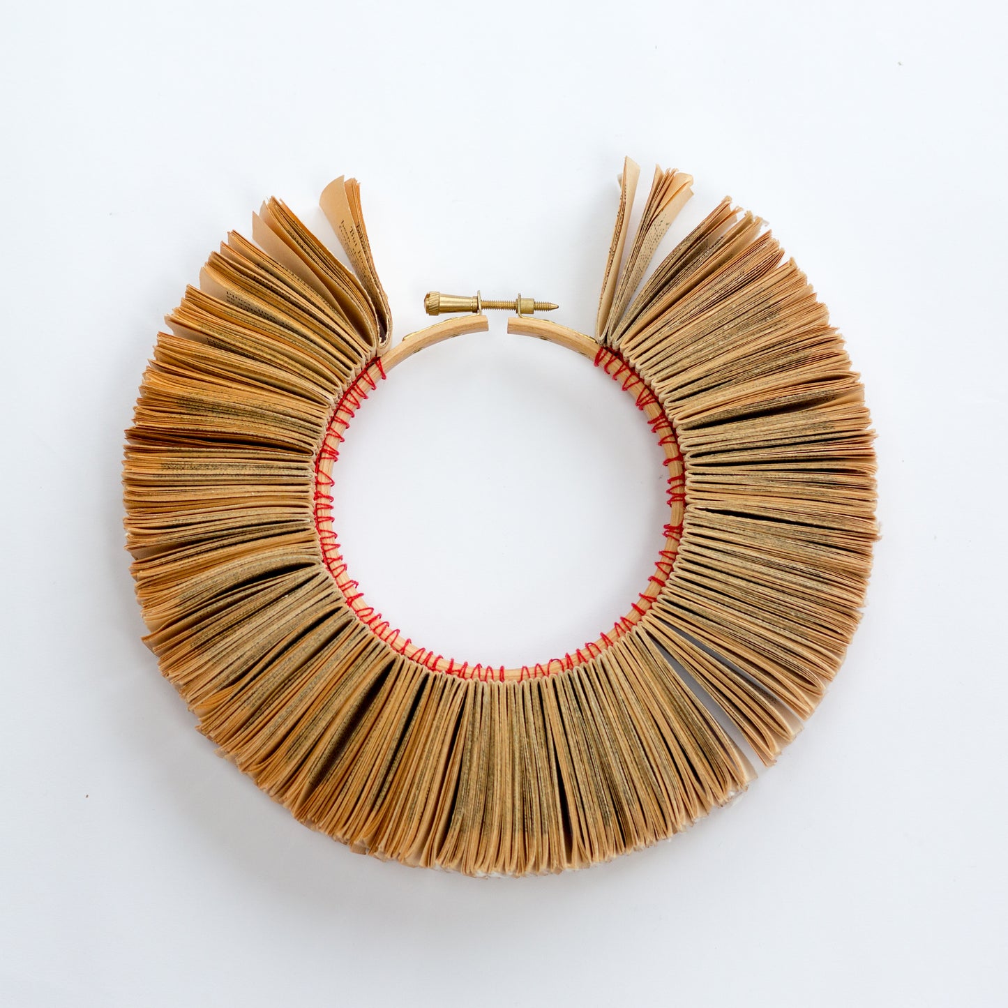 Sewing Circle Book Sculpture #1