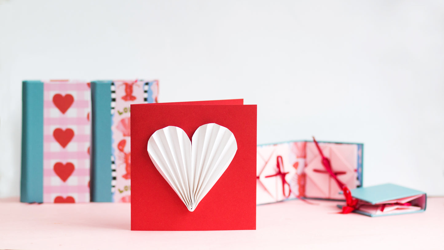 Origami Heart Card Tutorial