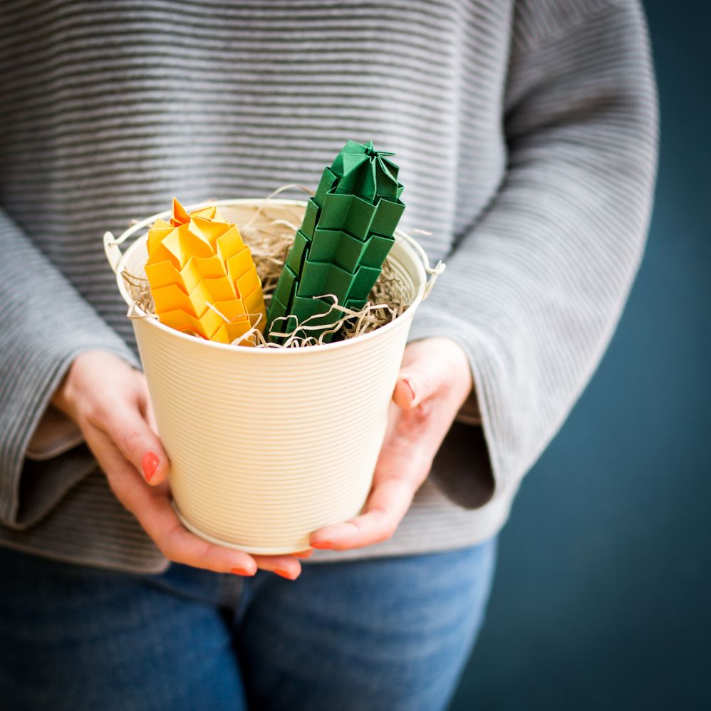 Origami Cactus Tutorial