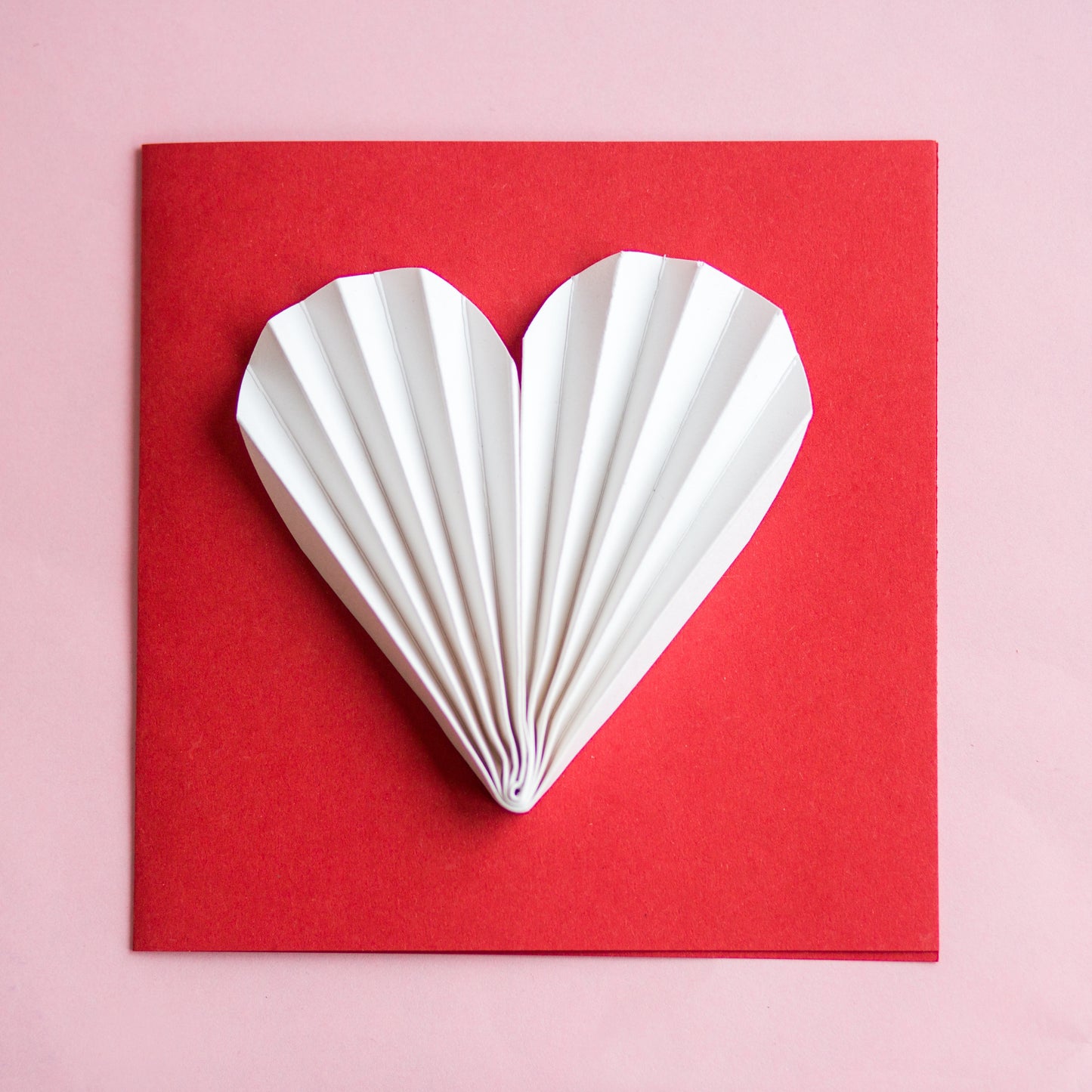 Origami Heart Card Tutorial