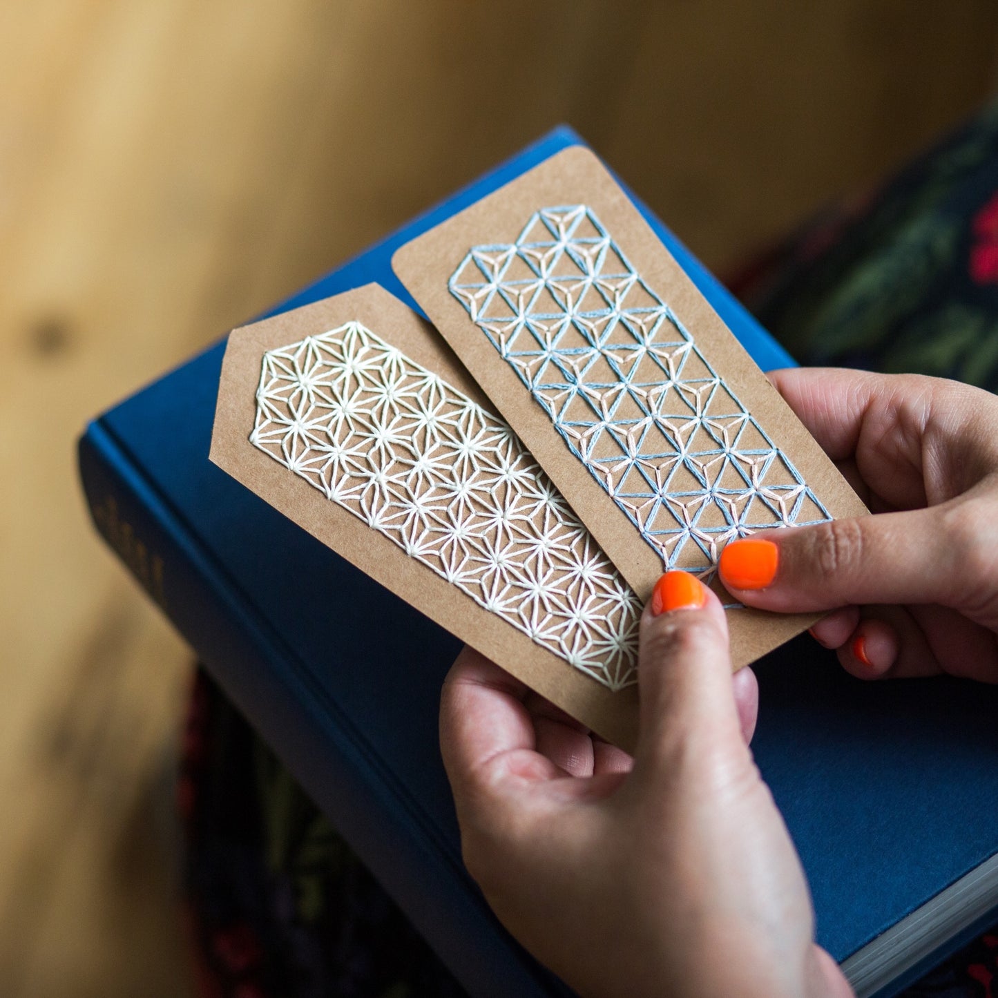 Sashiko Bookmark