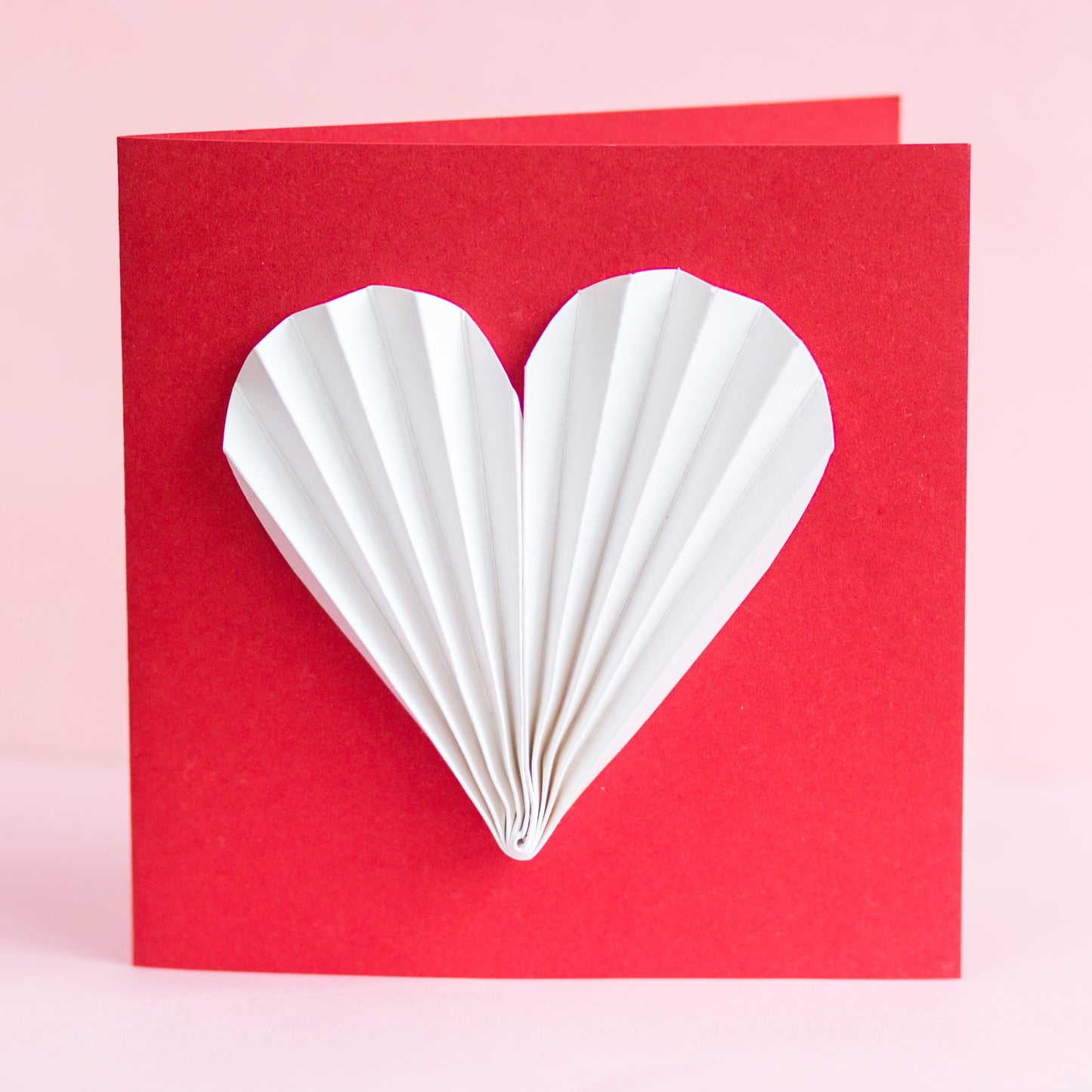Origami Heart Card Tutorial