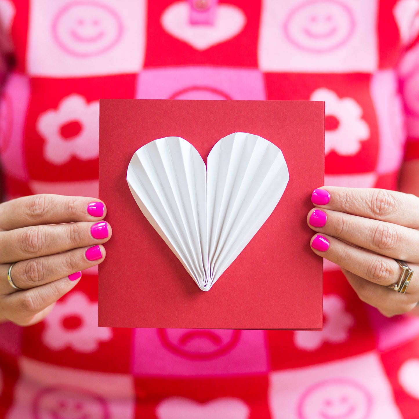 Origami Heart Card Tutorial