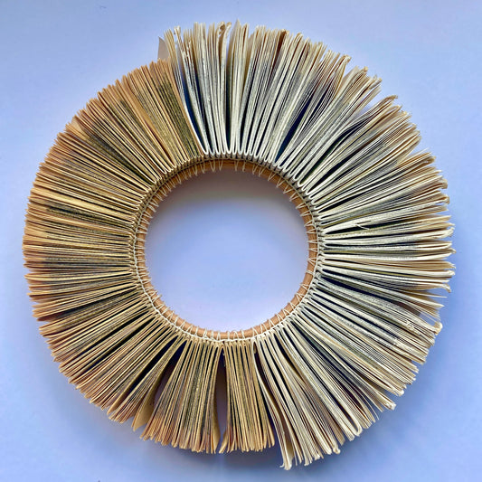 Sewing Circle Book Sculpture #3