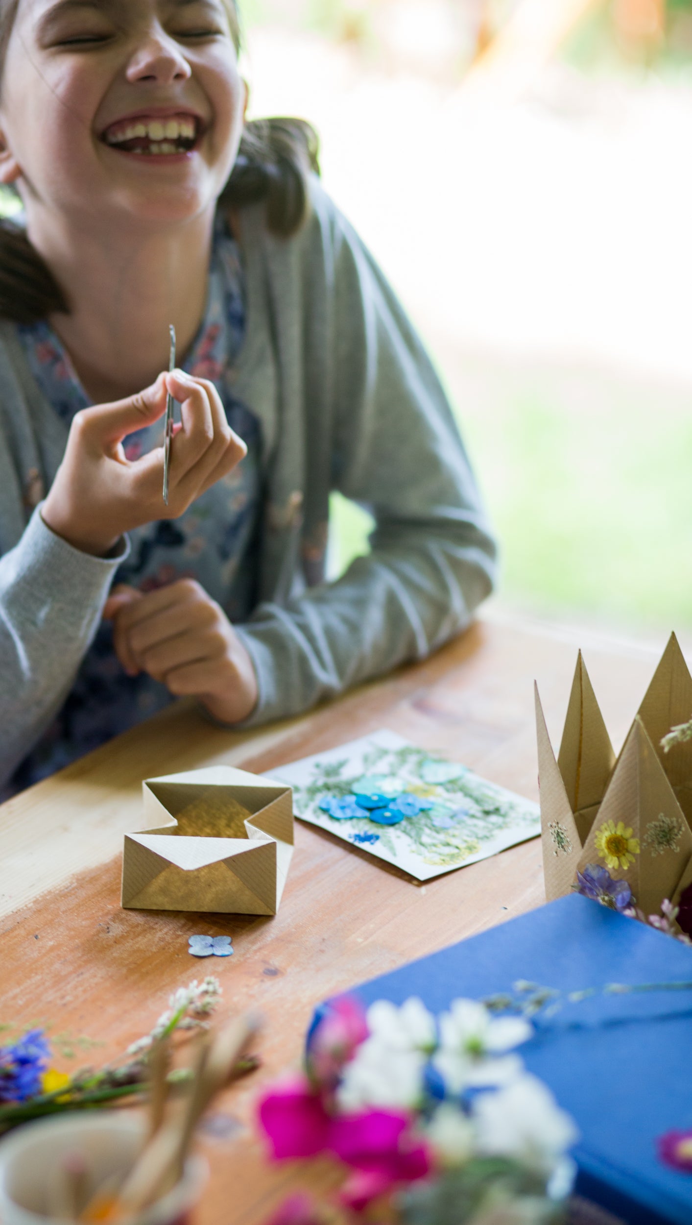 Mini Make: Pressed Flower Crowns
