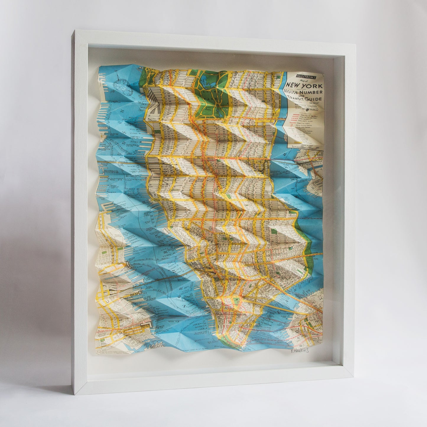 New York! New York! Origami Map