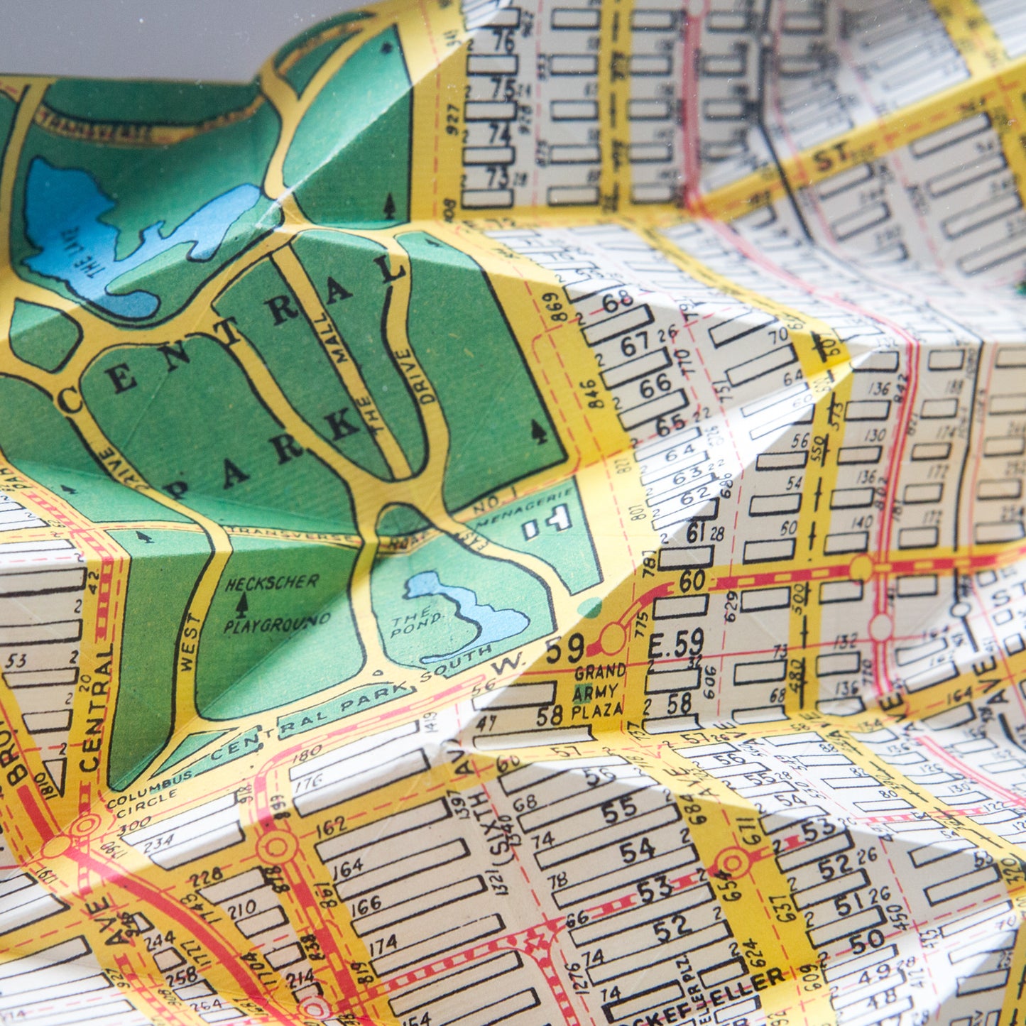 New York! New York! Origami Map