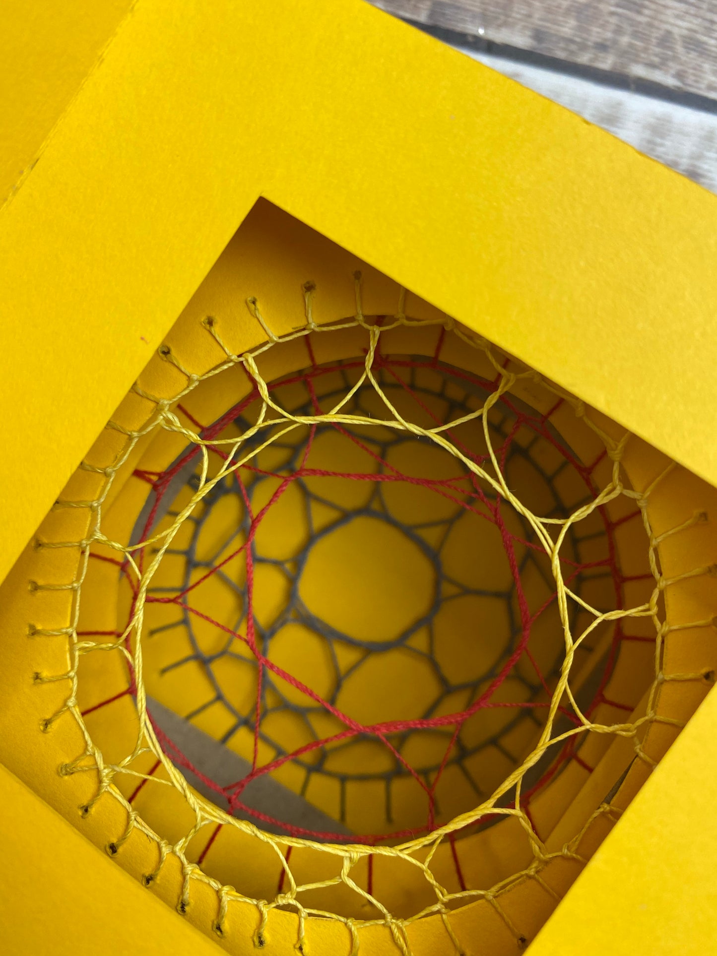 Hedebo Embroidery Tunnel Book