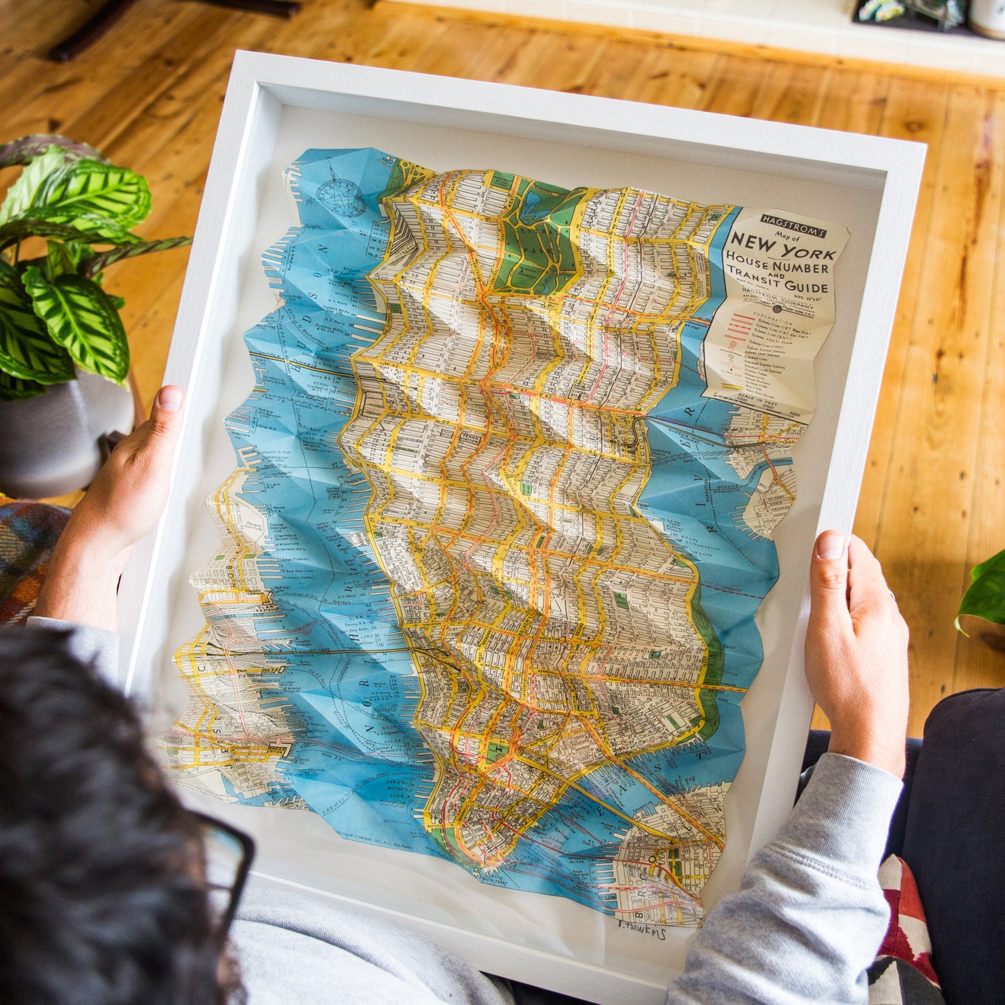 New York! New York! Origami Map