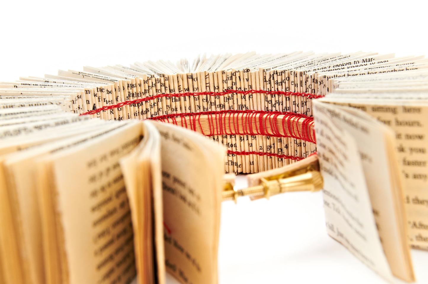 Sewing Circle Book Sculpture