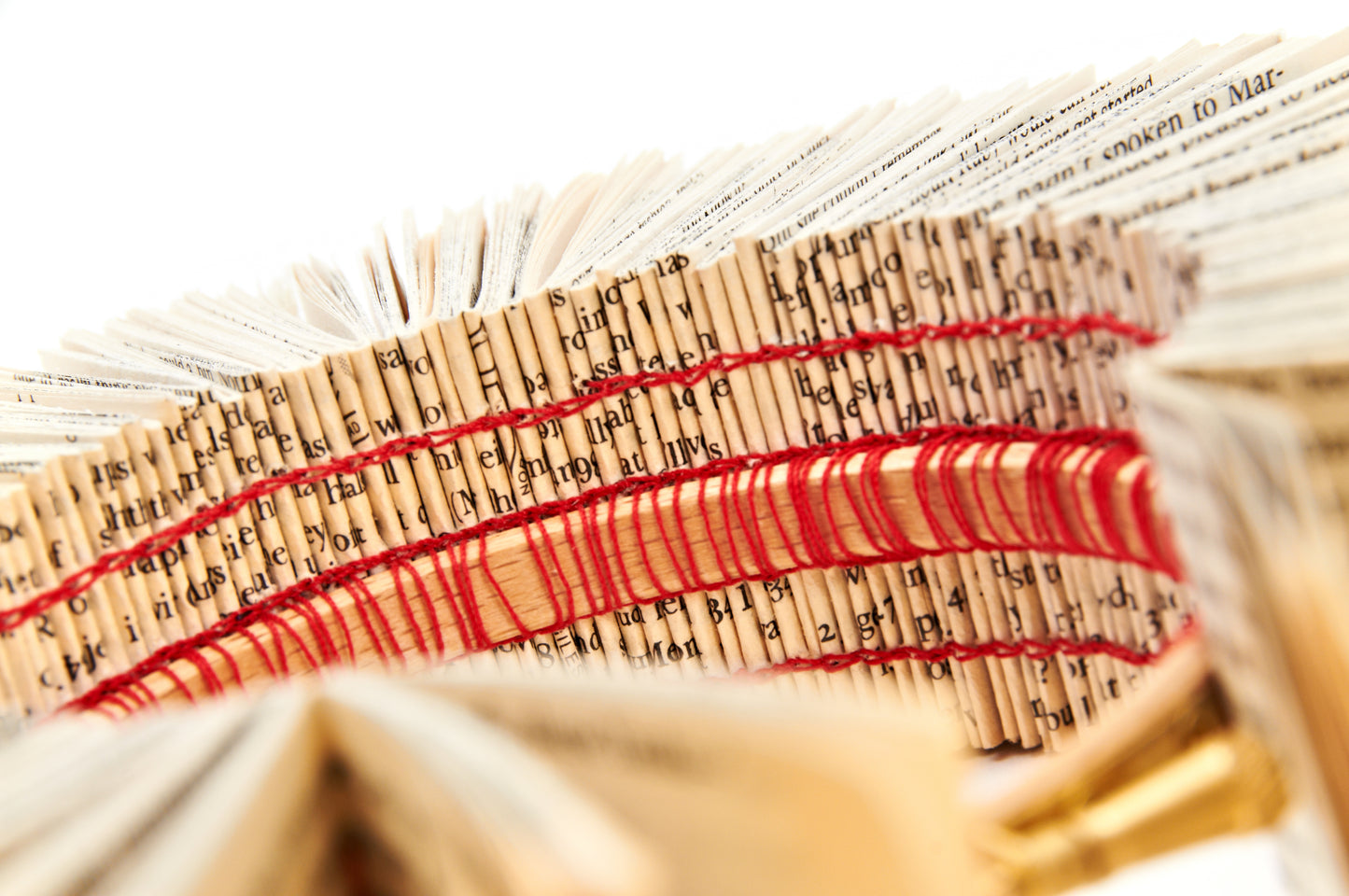 Sewing Circle Book Sculpture