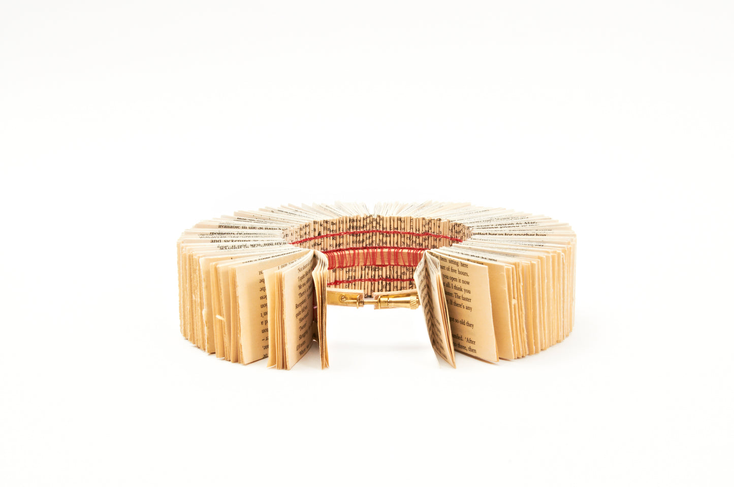 Sewing Circle Book Sculpture