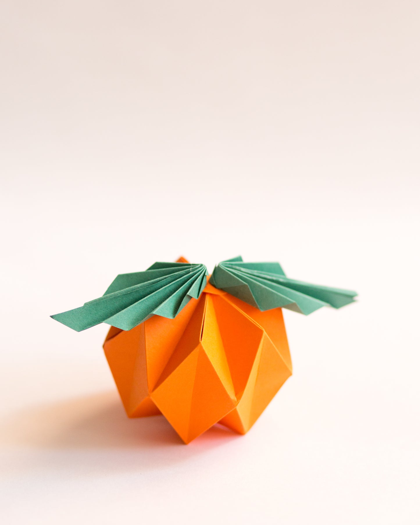 Origami Pumpkin Tutorial