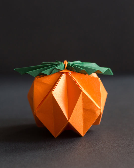 Origami Pumpkin Tutorial