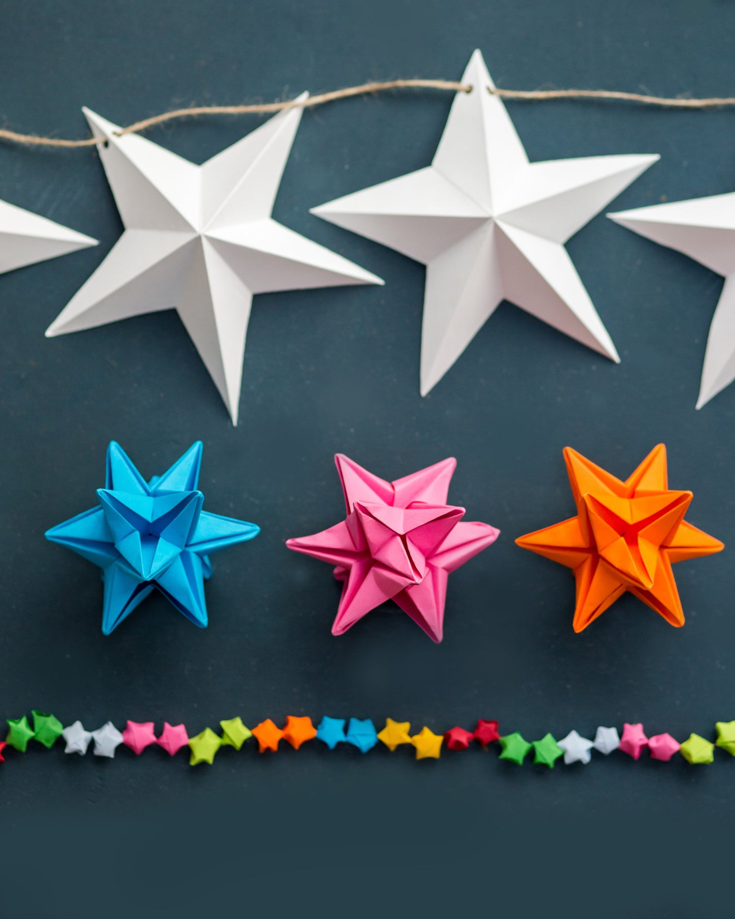 Three Origami Stars Course