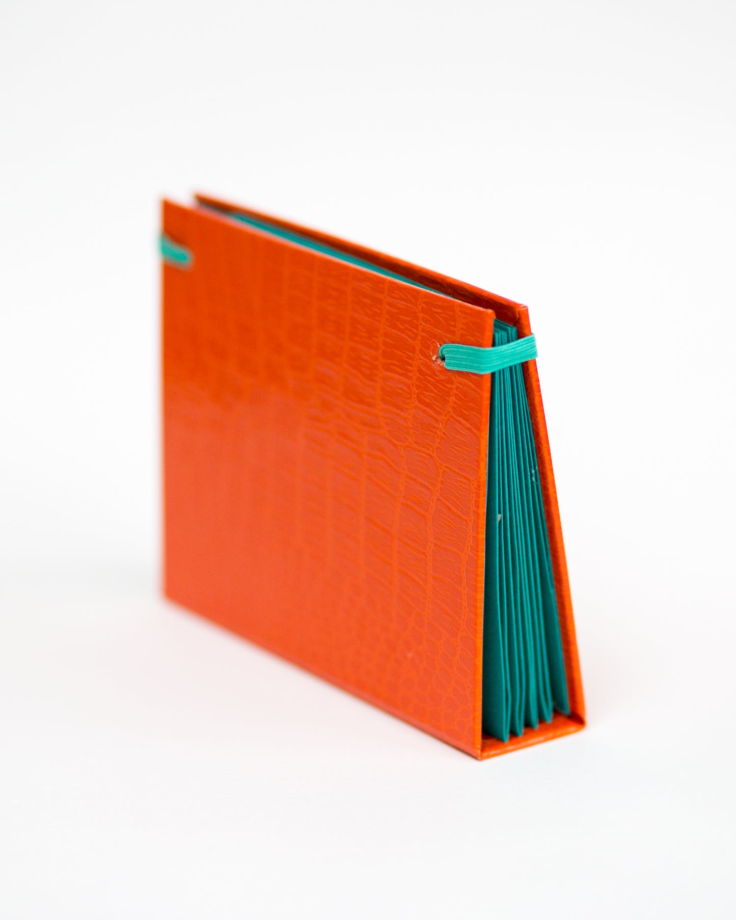 Origami Folio (Teal + Orange) A6
