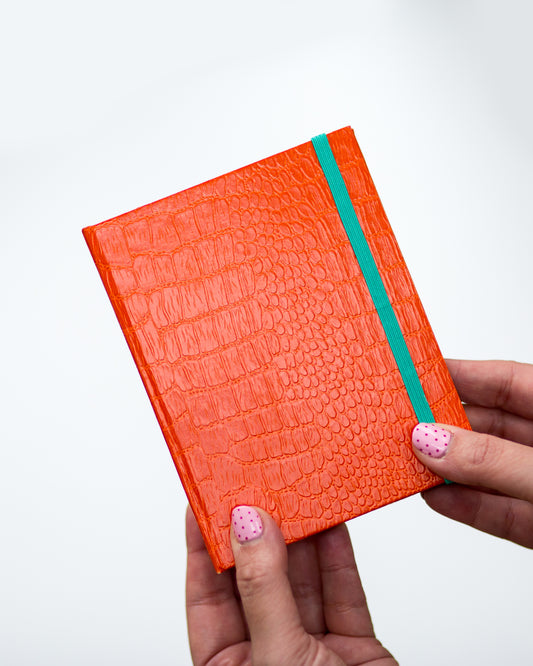 Origami Folio (Teal + Orange) A6