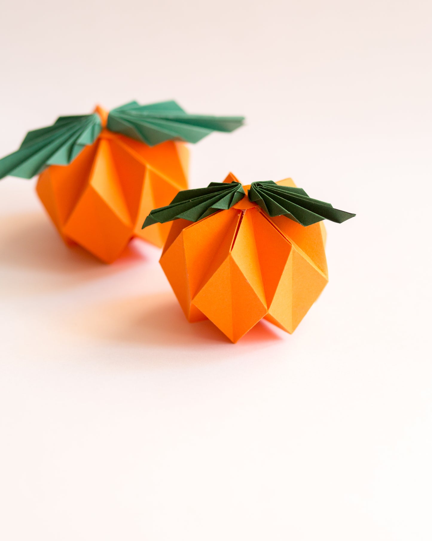 Origami Pumpkin Tutorial