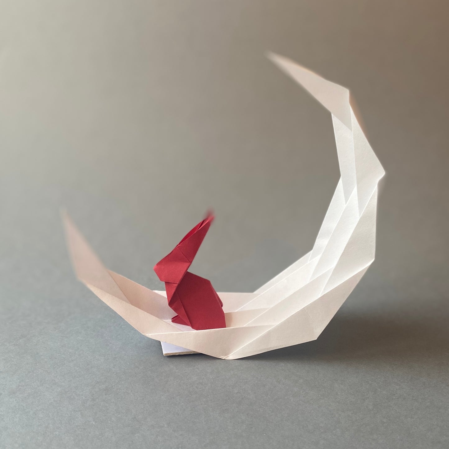 Mini Make: Paper Moon + Rabbit Tutorial