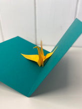 Load image into Gallery viewer, Mini Make: Pop up Origami Crane Card

