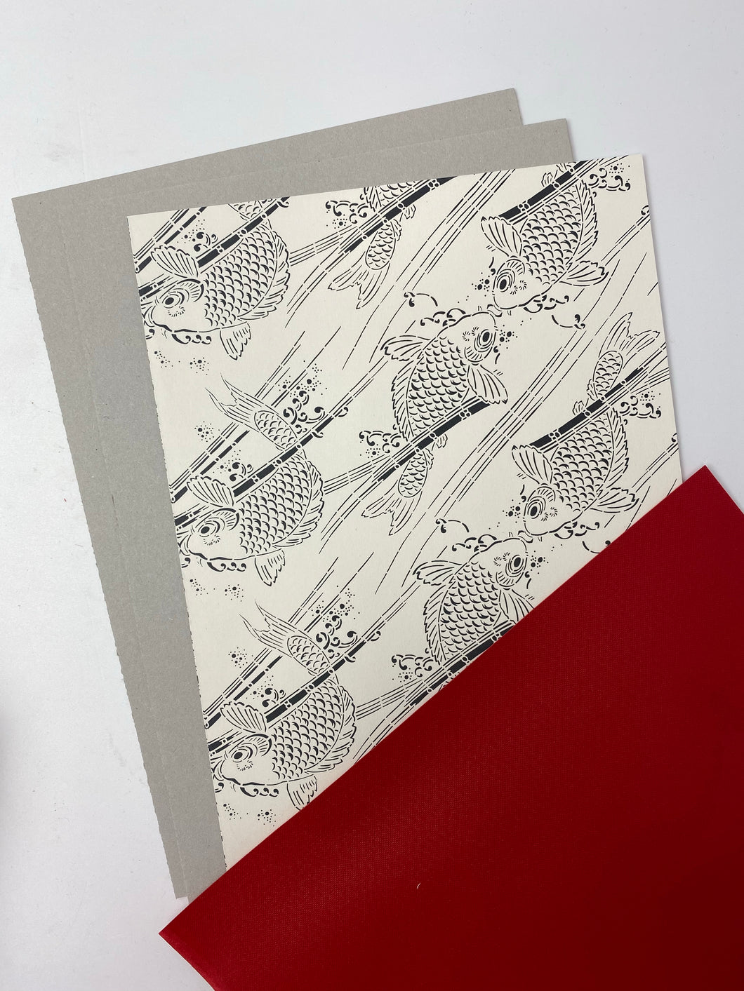Refill Pack - Bookcloth, GreyBoard + End papers