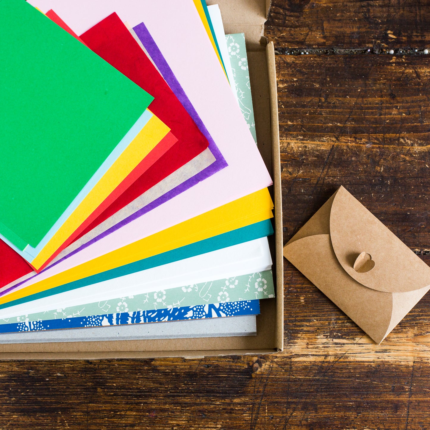 Bookbinding Kit - Paper, Board + Cloth Pack