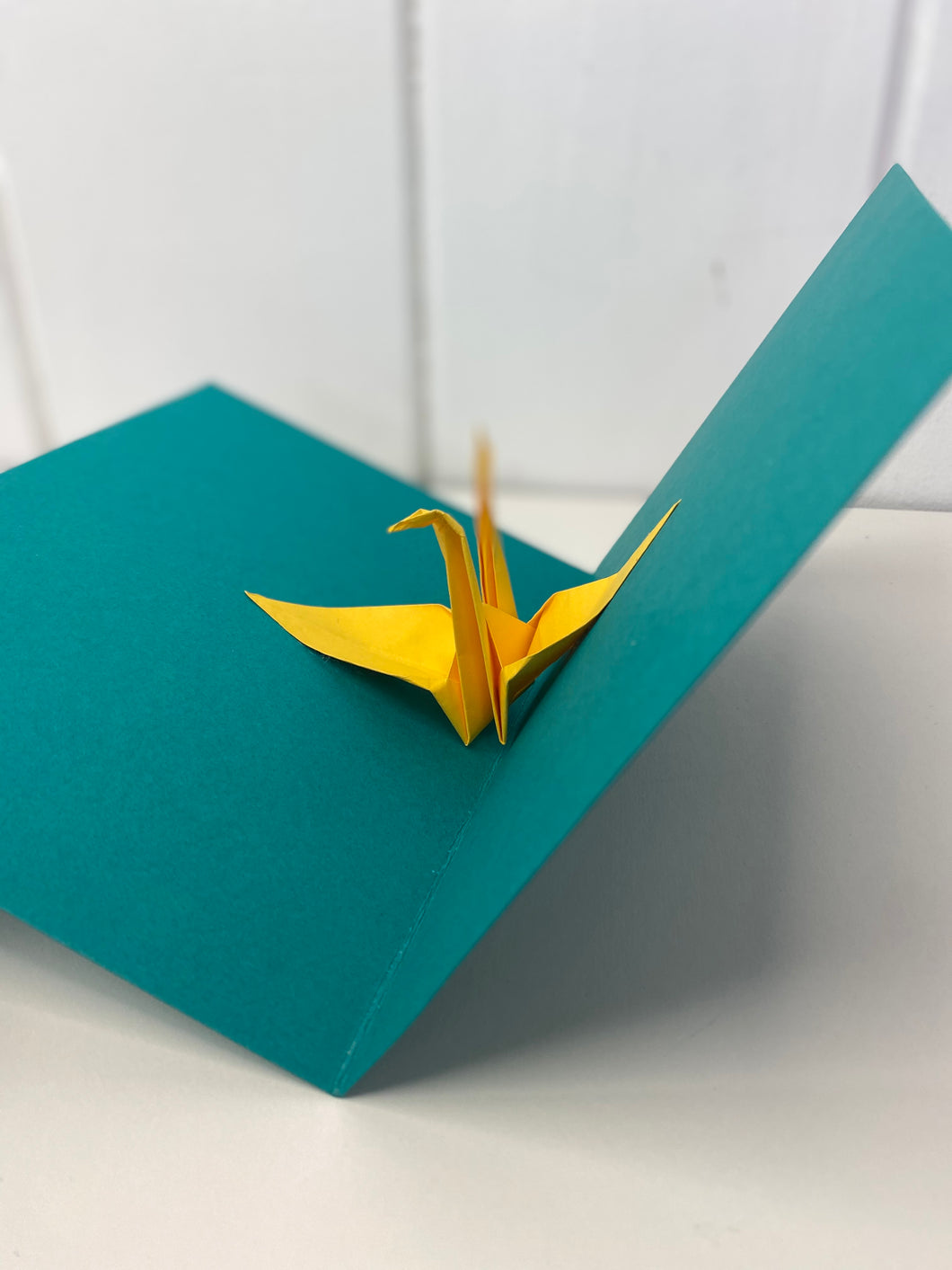 kærlighed Revival Amerika Mini Make: Pop up Origami Crane Card – Yvette Ja